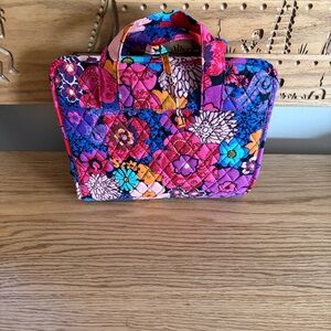 Vera Bradley Multicolor Hanging Floral Cosmetic Bag